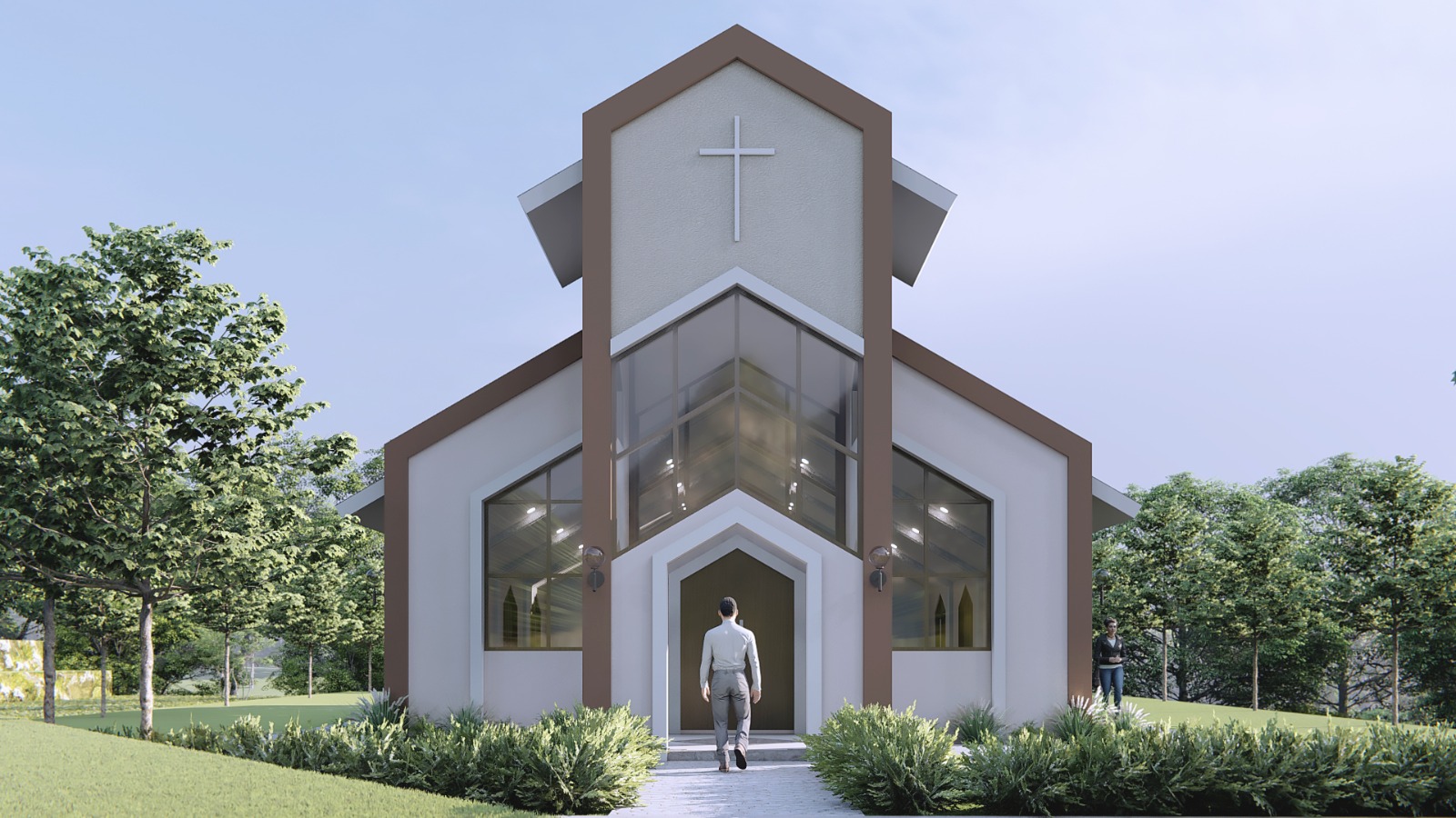Perencanaan Gedung Gereja HKBP Panamparan - Resort Sibide