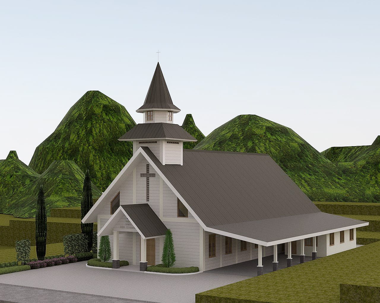 Perencanaan Gedung Gereja HKBP Sibide - Resort Sibide