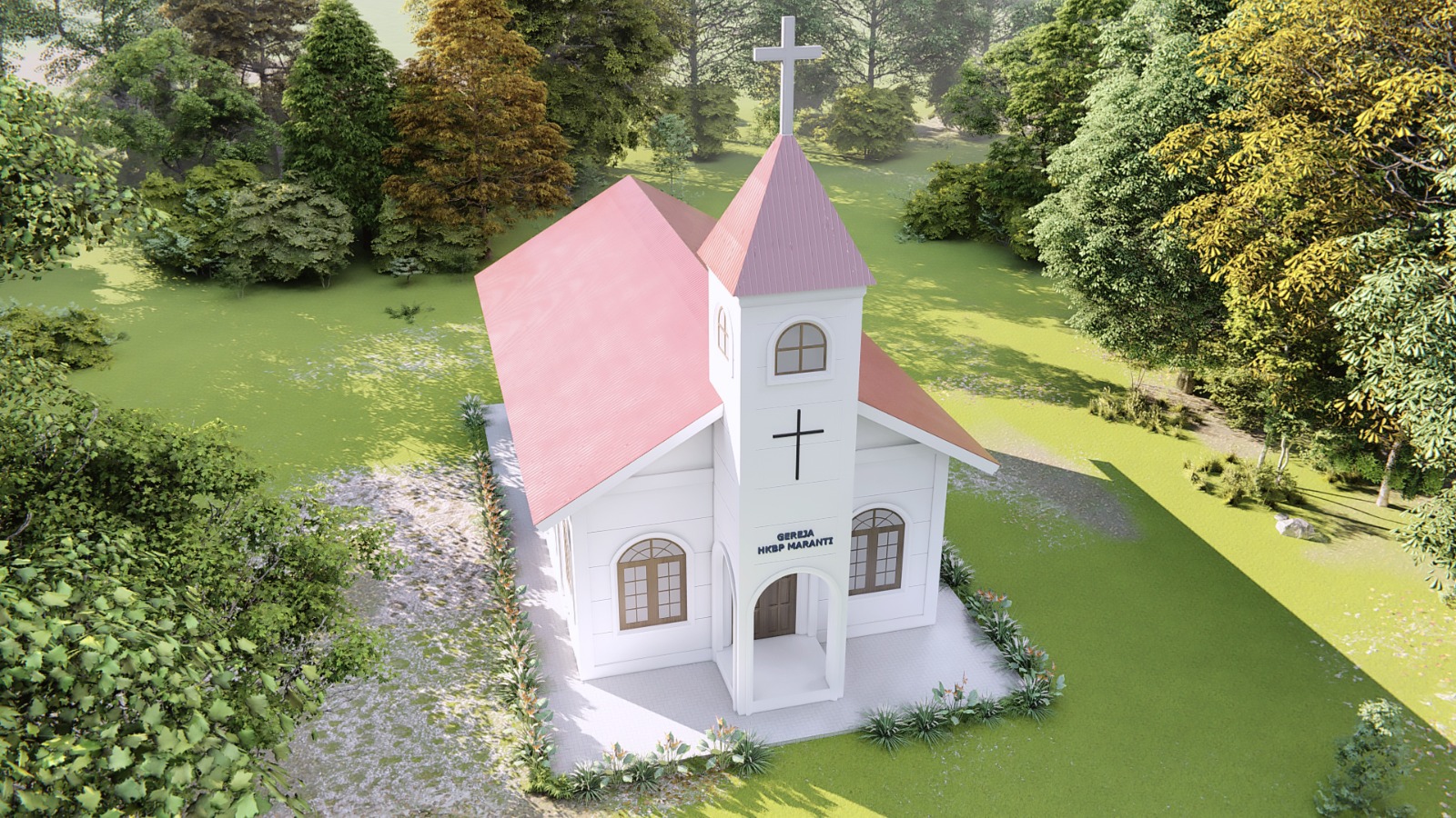 Perencanaan Gedung Gereja HKBP Maranti - Resort Sibide