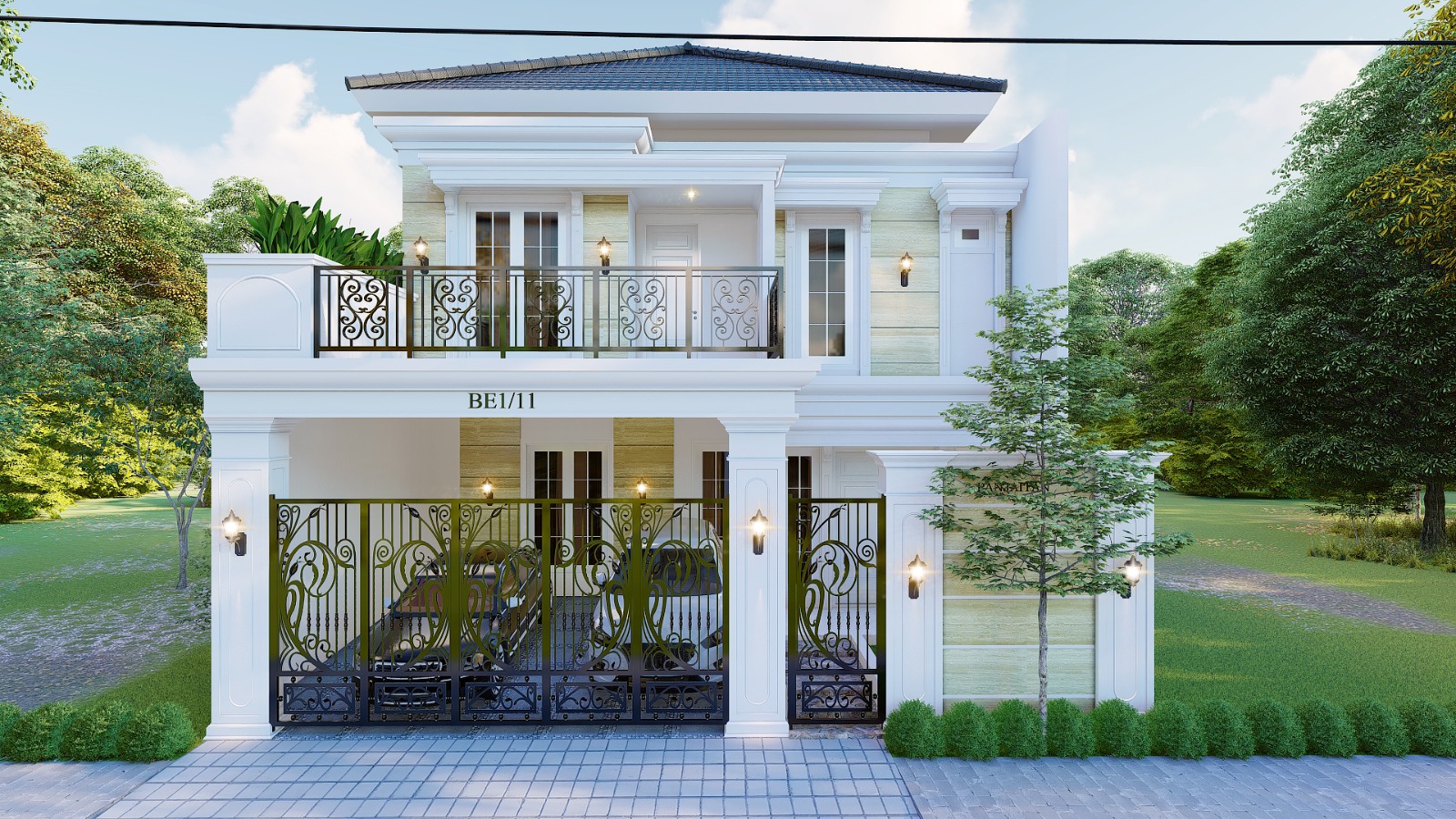 Perencanaan Gedung Rumah Tinggal Erwin Putri - Pondok Kelapa