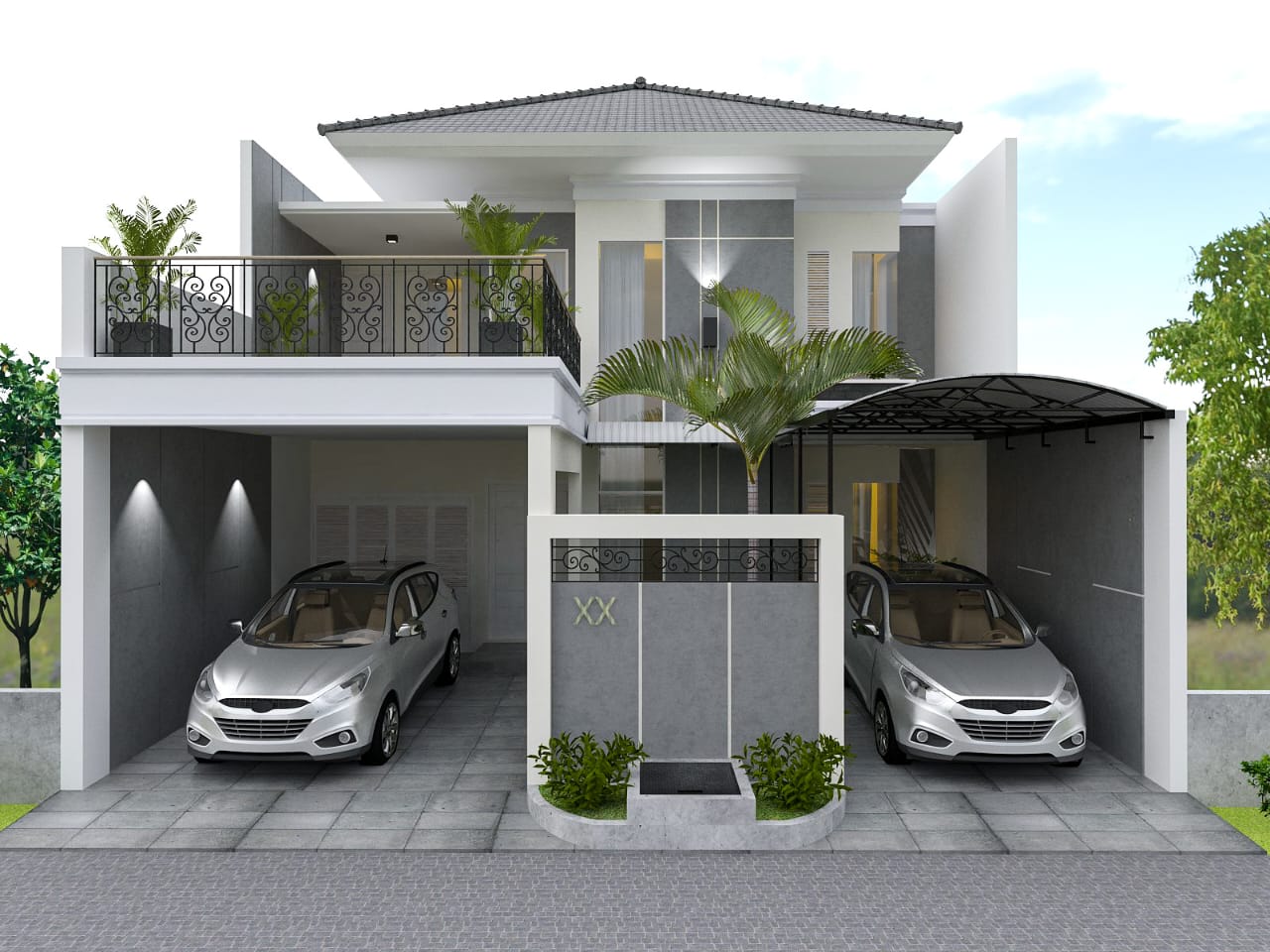 Perencanaan Bangunan Rumah Tinggal 2 Lantai di Taman Moderland Cakung