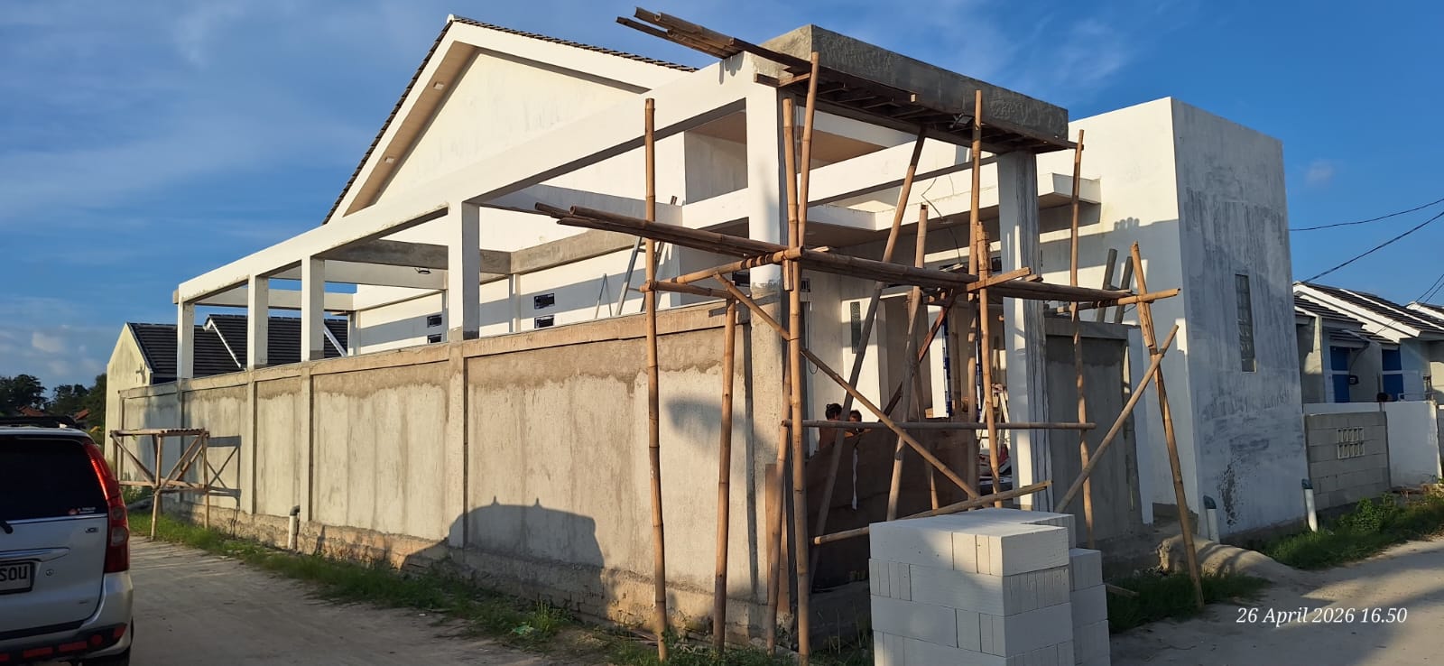 Kontruksi Bangunan Rumah Tinggal di Babelan